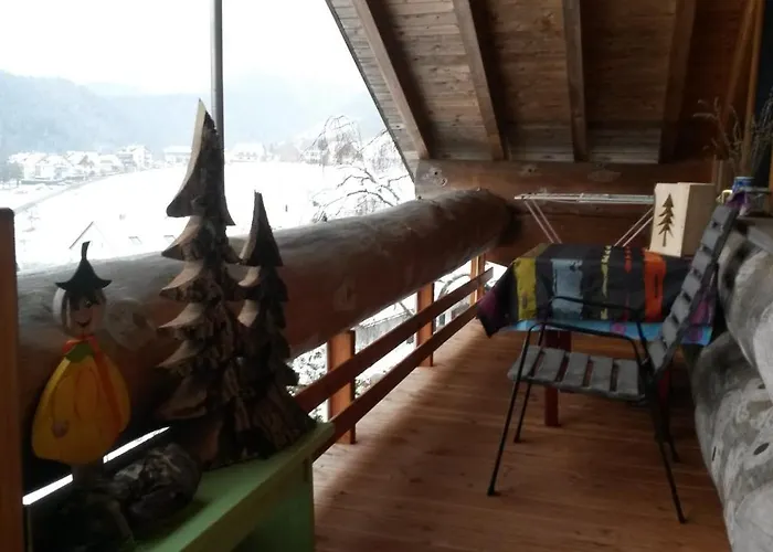 Blockhaus-Ferienwohnung